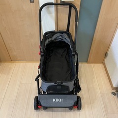 KIKII ペットカート レインカバー付き の画像
