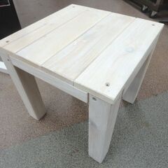 ミニスツール 鉢置き 小物置き 置き台 踏み台 植物置き 木製台 ホワイト ミニベンチ ミニチェア 西岡店の画像