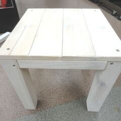 ミニスツール 鉢置き 小物置き 置き台 踏み台 植物置き 木製台 ホワイト ミニベンチ ミニチェア 西岡店の画像