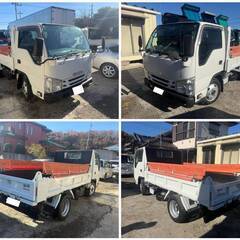 【お問合わせ番号 481-628】いすゞエルフ　ダンプ　型式TPG-NJR85AN　最大積載2,000kg　5速　走行距離11万km 平成29年式 車検付きの画像