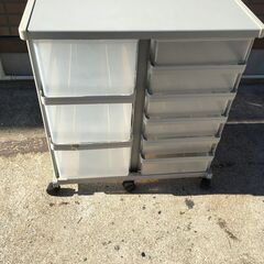 JM20506K) NAKABAYASHI 収納ケース＜幅：約64cm 高さ：約70cm 奥行41cm ＞中古品【取りに来られる方限定】　 の画像