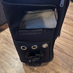 ペット キャリーケース   2段 キャリーバッグ 2匹用の画像