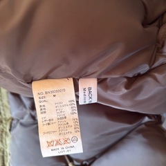 未使用に近い❣️　back number モッズコート　レディース　フード付きジャケット　の画像