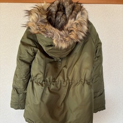 未使用に近い❣️　back number モッズコート　レディース　フード付きジャケット　の画像