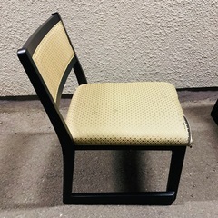 低座椅子　ローチェア　6脚まとめ　座面破れ有りの画像