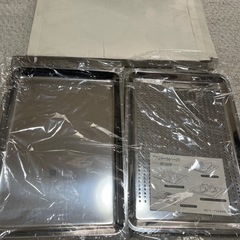 ステンレス製 2ピーストレイセットの画像