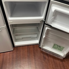 2021年製　オーヤマ　冷蔵庫　87L PRC-B092D-B RZの画像