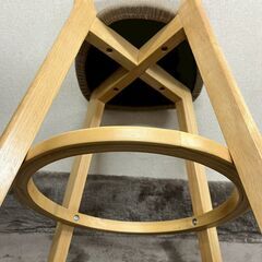 木製 カウンターチェア バースツールの画像