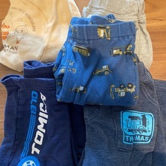 男の子95,100サイズ　長ズボン、半袖長袖（薄手）まとめての画像