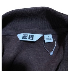 【新品】UNIQLO タートルネック ニットセーター ダークブラウン Mの画像