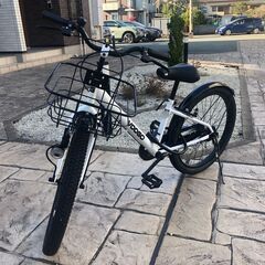 VOOGOJrA ブーゴージュニアA ホワイト 24型 変速なし(ほぼ新品)の画像