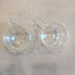 二重構造・ダブルウォールグラス２つセット（透明）の画像