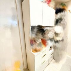 ニトリ キッチンボード (ソレル 100KB WH)の画像