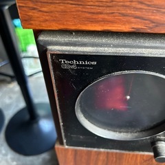 希少レア 70's Technics SC-2200DX/CU ラジオレコードプレーヤー物 ビンテージ 昭和レトロ の画像
