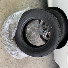 スタッドレスタイヤ195ー65ー15ダンロップの画像