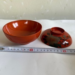 お正月 お椀（中古品）の画像