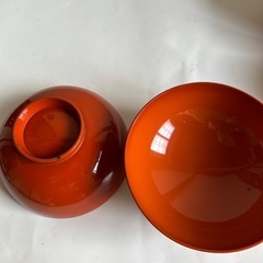 お正月 お椀（中古品）の画像