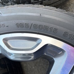 MR31Sハスラー純正タイヤの画像