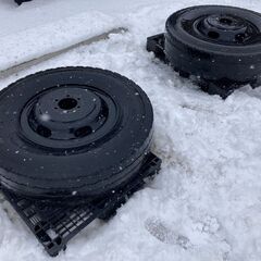 【売切御免！】834 鳥取県発 ダンロップ トラクター用 芝用タイヤ [ 10.00-R20 ] 現状販売 広島 岡山 島根 兵庫 あぐり家鳥取中央店の画像