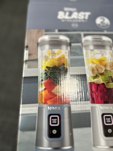 Ninja BLAST ニンジャブラストコードレスミキサーシルバー＆ブルー
