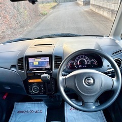 日産 ルークス ハイウェイスター  🔘 型式：ML21S 🔘 年式：2010年 🔘 走行距離：80,158km 🔘 車検：2年 🔘 ナビゲーション 🔘 エアコン 🔘 パワースライドドア 🔘 Bluetooth、FM、テレビ 🔘 電動シャッター 🔘 電動ミラー 🔘 プッシュスタート 🔘 スマートキー2個の画像