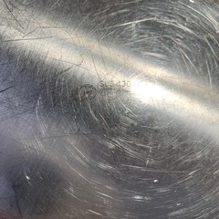 C(7731) ステンレス 45cm ボウル ざる 2個セット 調理器具 厨房用品 飲食店 店舗用 業務用 中古の画像