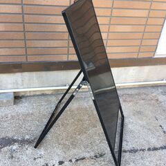 JM20507S)店舗用 A型 看板 ブラックボード 幅：約45cm  高さ：約81cm 奥行：約54cm 中古品【取りに来られる方限定】の画像