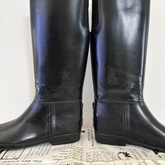 dav　レインブーツ　23.5の画像