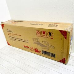 ②【未開封 長期保管品】木製シングルベッド宮棚・2口コンセント付き/引き出し収納/すのこ構造型番：N512P215161B E0EZ0105の画像
