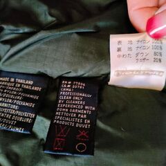 トミーフィルガー・ダウンベストMen's　暖かいです😊差し色でオサレ👍の画像