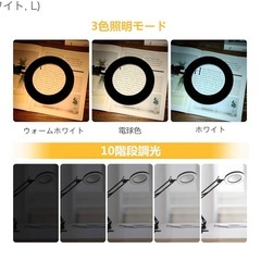 拡大鏡　LEDライト付きの画像