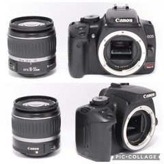 動作良好✨Canon EOS kiss Digital X レンズセット 初心者おすすめ CFカード付きの画像