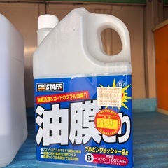 ウォッシャー液、洗剤端数の画像