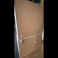 ニトリ　大型　食器棚　使用感強の画像