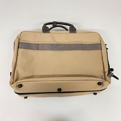 stp-3629　OUTDOOR PRODUCTS　2wayビジネスバッグ　ベージュ　通勤バッグ　多収納　ショルダーバッグ　ビジネス　ブリーフバッグ　手提げ　肩掛け　大容量　種類豊富な内ポケットの画像