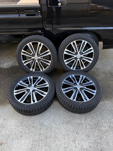 ダンロップスタッドレス　シフォン(タント等)純正ホイール付き