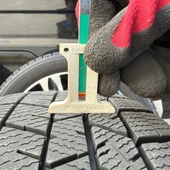 ダンロップスタッドレス　シフォン(タント等)純正ホイール付きの画像