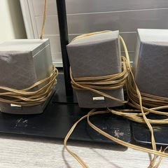 ONKYO D-L5スピーカー 5個セット　スピーカースタンド付きの画像