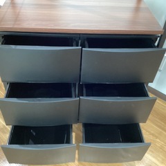 衣裳ケース付きハンガーラック【町田市再生家具】　252561の画像