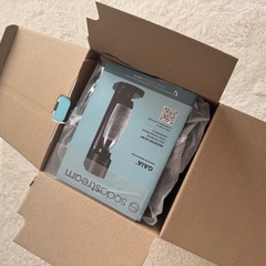 新品未使用　sodastream GAIA 炭酸水メーカーブラックの画像