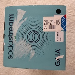 新品未使用　sodastream GAIA 炭酸水メーカーブラックの画像