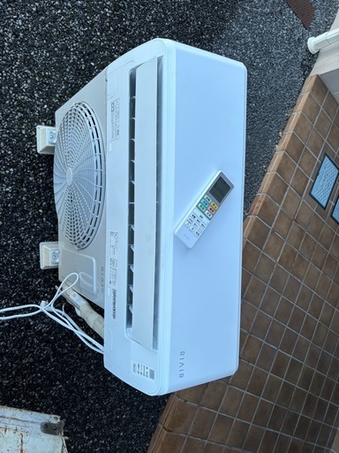 売約済み】RIAIR エアコン 6畳向け YHA-S22R-W 2025年製 品