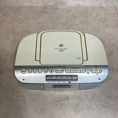 A8380【お買い得商品‼】TOSHIBA 東芝 2013年製 CDラジオ ラジカセ ラジオカセット TY-CDS6の画像