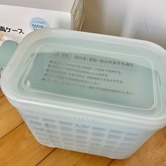 電子レンジ・薬液消毒OK！ 3WAY 哺乳びん 消毒ケース の画像