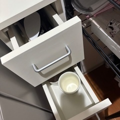 キッチン 収納 縦長  4か月前に新品購入の画像