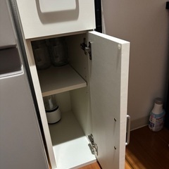 キッチン 収納 縦長  4か月前に新品購入の画像