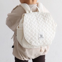 プッパプーポ　ベビーリュック　アイボリーの画像