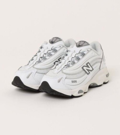 New Balance 1000 ホワイト/グレー スニーカー