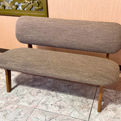 【早いもの勝ち❗️引き取り限定】ニトリダイニングチェア2人掛け/販売個数２個/色違い有の画像