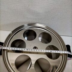 【糸島市内 送料無料】INKOR インコア ステンレス鍋セット 多層構造 マルチプライ フライパン 鍋 蓋付き 未使用 調理器具 付属品完備 家庭用 キッチン用品　88349-1-105Yの画像